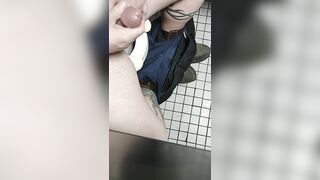 Work jerk and cum