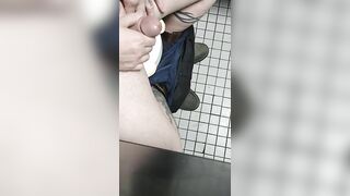 Work jerk and cum