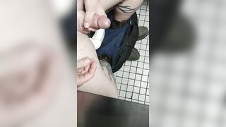 Work jerk and cum