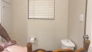 BREAKING IN OUR NEW BATHROOM WITH DEEP BBC BACKSHOTS!!