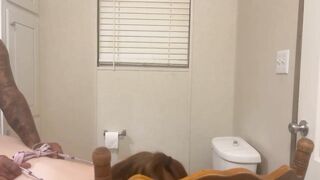 BREAKING IN OUR NEW BATHROOM WITH DEEP BBC BACKSHOTS!!