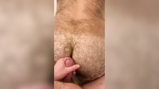 Breeding a hot hairy hole of gay stranger stud