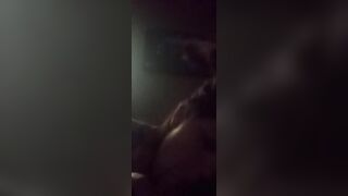 Stuck up white bitch sucking my dick