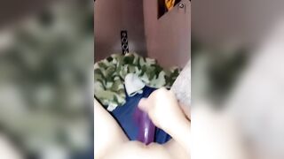 18Yo Teen Squirts On Snap Chat With Toy