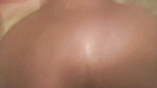 Big Bouncy African Ass Fucked in Shower