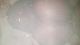 Big Bouncy African Ass Fucked in Shower