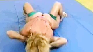 mixed wrestling with a strong fbb- YouTube