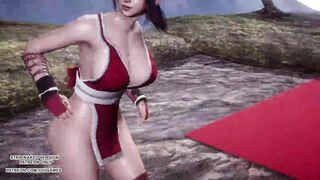 MMD Cold Water May Shiranui Sexy Hot Dance 4K 60FPS