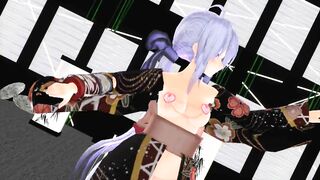 【MMD】Haku - Paradise Jodo【R-18】