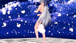 【MMD】Haku danced Valenti again - Orgasm in the end【R-18】