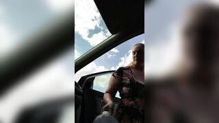 **Public*** Big Titted MILF Flashing Tits While Loading Groceries xxMissSwitchxx