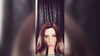 Mistress Fiona and Her cute sissy slave (phone footage)