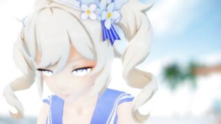 0405 - 【R18-MMD】Shantianxiaozhi - Genshin Impact 原神Babara mondstadt's Idol 芭芭拉