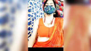 Desi Indian rajasthan wali aunty nude webcam show