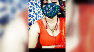 Desi Indian rajasthan wali aunty nude webcam show