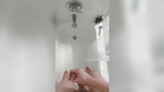 POV: Masturbating and Cumming in the Shower