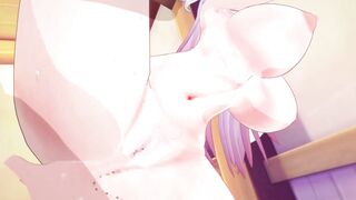 【Vtuber 百鬼あやめ】百鬼あやめがバックでセックスするだけLoop5