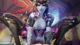 3D Compilation: Overwatch Mercy Widowmaker Tracer Sombra Uncensored Hentai