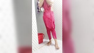 sexy girls is bathing in the bathroom. Hot girls is masturbating.  erotic girl is pissing boobs. Horny girl is showing h