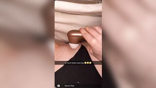 Horny Snapchat Teen using satisfyer pro vibrator