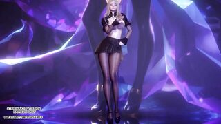 MMD Sistar - Shake It Ahri Sexy Kpop Dance League Of Legends KDA Korean Dance