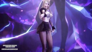 MMD Sistar - Shake It Ahri Sexy Kpop Dance League Of Legends KDA Korean Dance