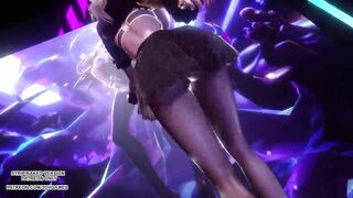 MMD Sistar - Shake It Ahri Sexy Kpop Dance League Of Legends KDA Korean Dance