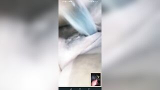 Video llamada por WhatsApp con amiga de Colombia