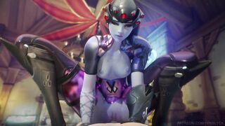 Overwatch - Widowmaker Riding Dick Cowgirl Position (Sound)