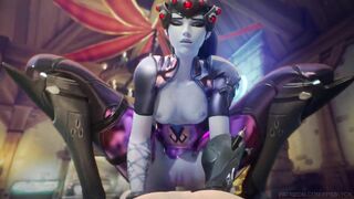 Overwatch - Widowmaker Riding Dick Cowgirl Position (Sound)