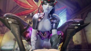 Overwatch - Widowmaker Riding Dick Cowgirl Position (Sound)