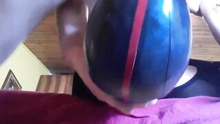 Amateur Laura on Heels 2021. Sloppy blowjob, hooded and masked