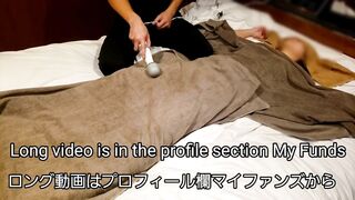 【ギャル】電マで全身マッサージ。ロング動画はプロフィール欄マイファンズで公開中です！性感マッサージ、ハメ撮り、sex toys Japanese massage