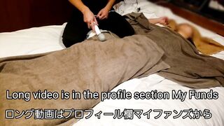 【ギャル】電マで全身マッサージ。ロング動画はプロフィール欄マイファンズで公開中です！性感マッサージ、ハメ撮り、sex toys Japanese massage