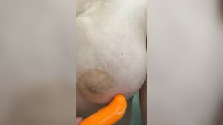 Wet soapy shower play