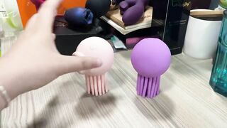 Tracy's Dog sex toy, cute octopus are DANCING together!!