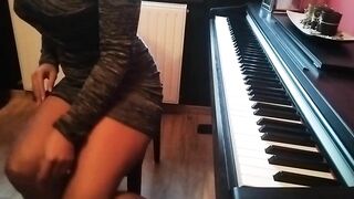 masturbates in piano lessons caught by teacher I have to suck him off.