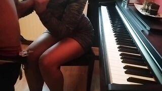 masturbates in piano lessons caught by teacher I have to suck him off.