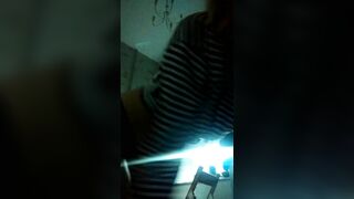 Evening homemade beautiful masturbation with a gentle orgasm