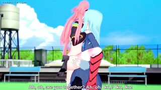 Rimuru fucks Milim standing up : The time i got reincarnated as a slime Parody