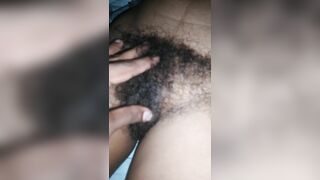 My wife's hairy pussy