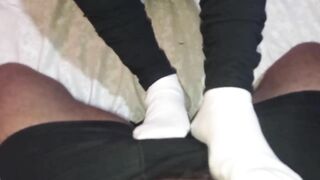 Sri Lanka Wife footjob