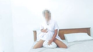 Sri lankan Girl After School Hamping Masturbation Part 1