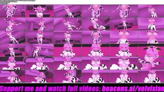 Sexy Cow Girl Dancing + POV Sex (No Man Model) (3D HENTAI)