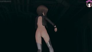 Girl With Cute Ass Dancing (3D HENTAI)