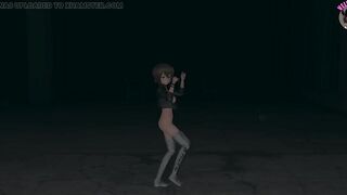 Girl With Cute Ass Dancing (3D HENTAI)