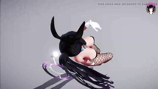 Big Tits Sexy Bunny Girl Dancing Lamb In Mesh tights (3D HENTAI)