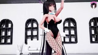 Big Tits Sexy Bunny Girl Dancing Lamb In Mesh tights (3D HENTAI)