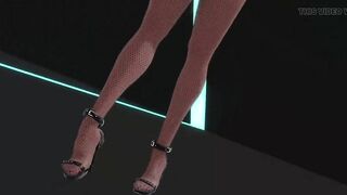 Haku - Sexy Dance Full Nude In Hot Stockings (3D HENTAI)