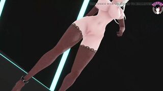 Haku - Sexy Dance Full Nude In Hot Stockings (3D HENTAI)